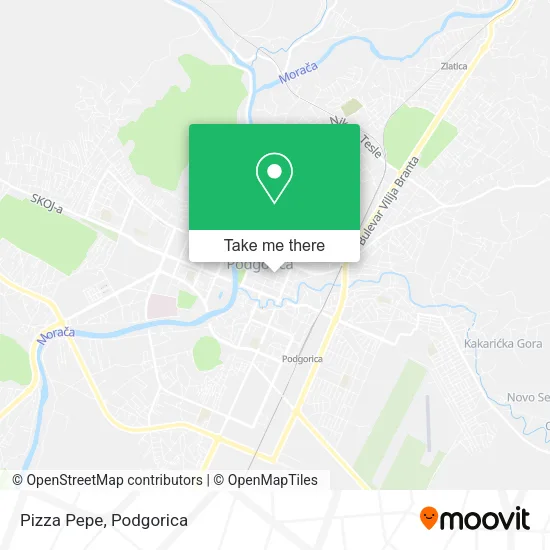 Pizza Pepe map
