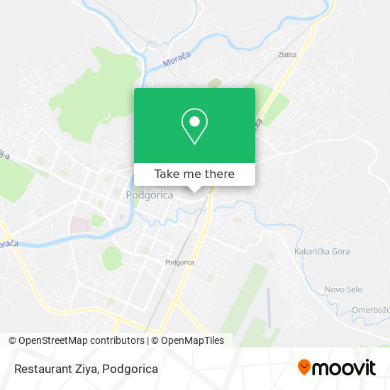 Restaurant Ziya map