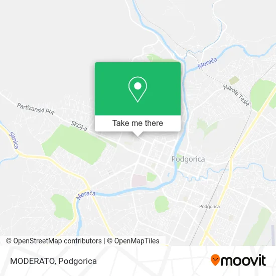 MODERATO map