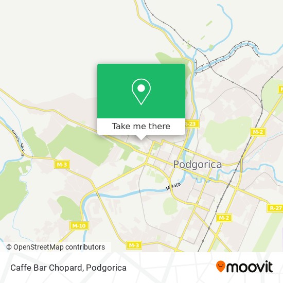 Caffe Bar Chopard map