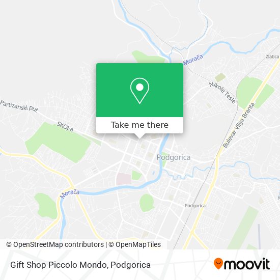 Gift Shop Piccolo Mondo map