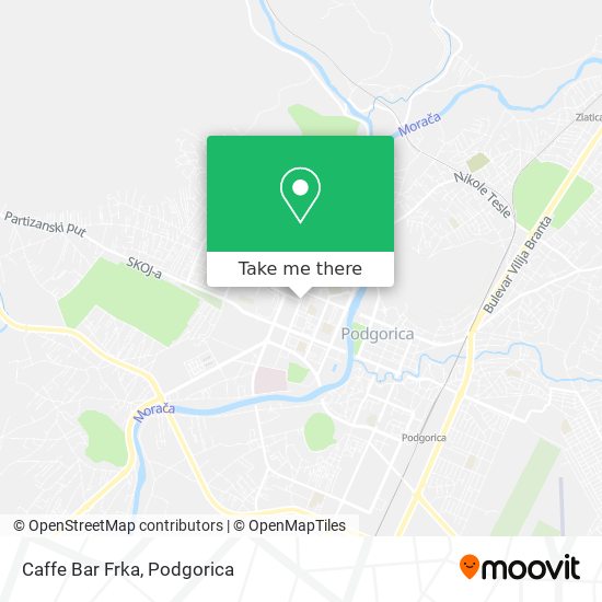 Caffe Bar Frka map