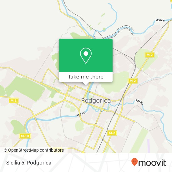 Sicilia 5, Podgorica, Podgorica, 81000 map