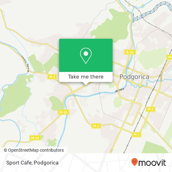 Sport Cafe map