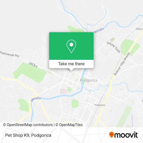 Pet Shop K9 map
