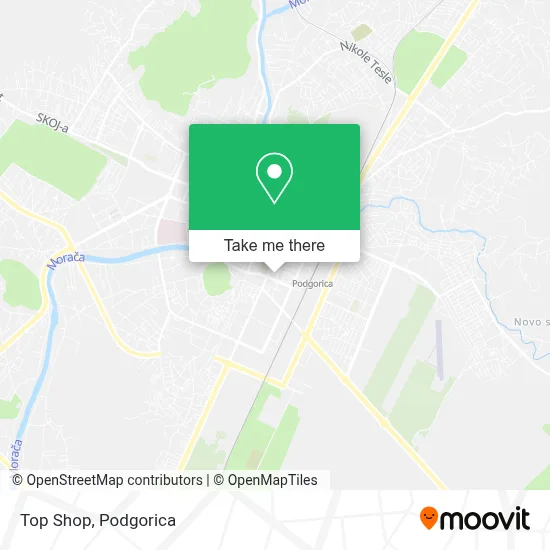 Top Shop map