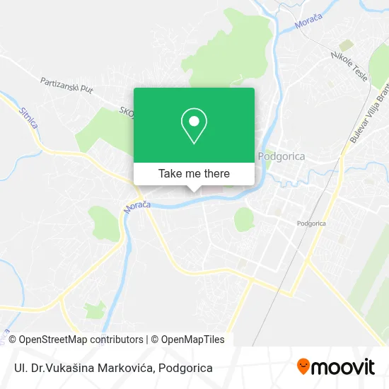 Ul. Dr.Vukašina Markovića map