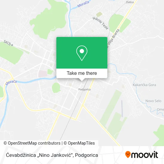 Ćevabdžinica „Nino Janković” map
