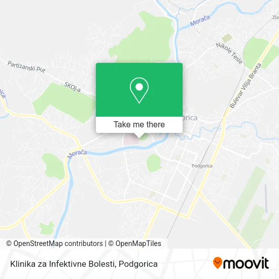 Klinika za Infektivne Bolesti map