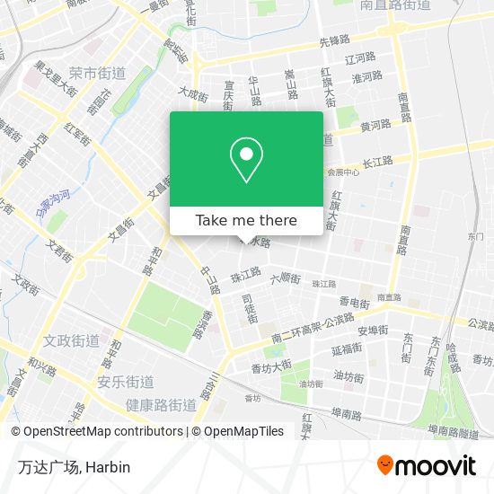 万达广场 map