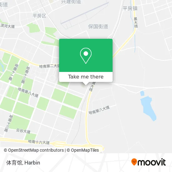 体育馆 map