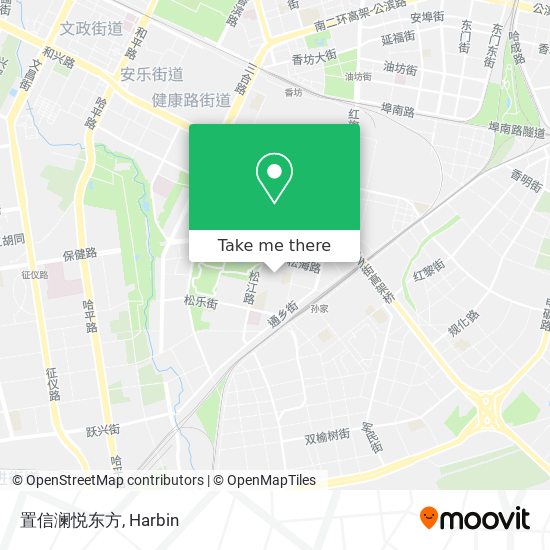 置信澜悦东方 map
