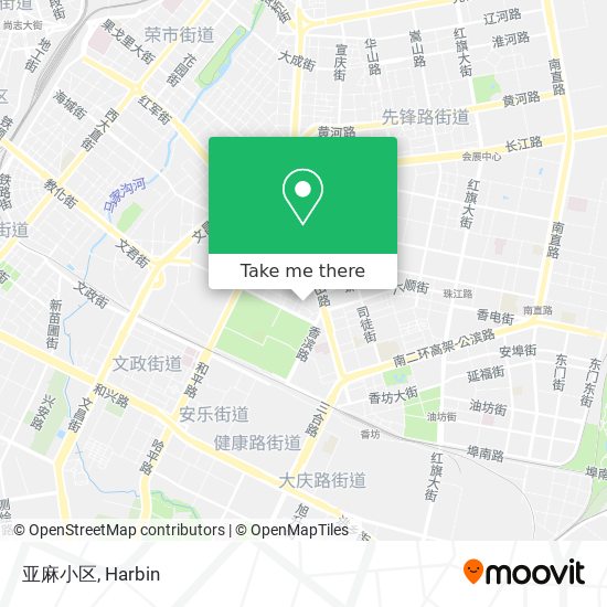 亚麻小区 map