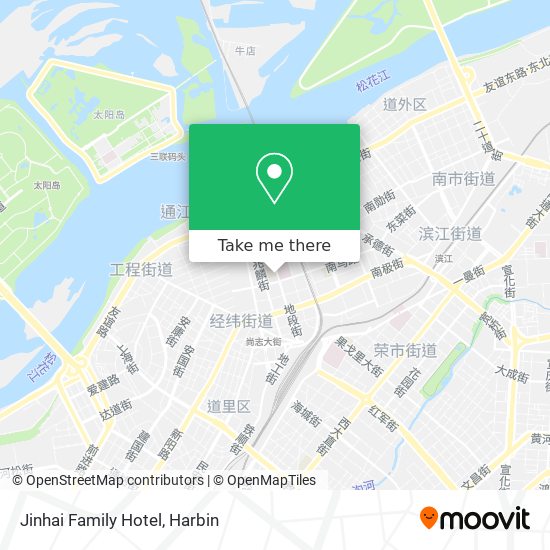 Jinhai Family Hotel map