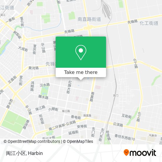 闽江小区 map