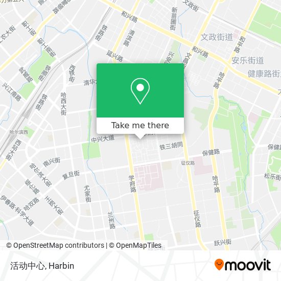 活动中心 map