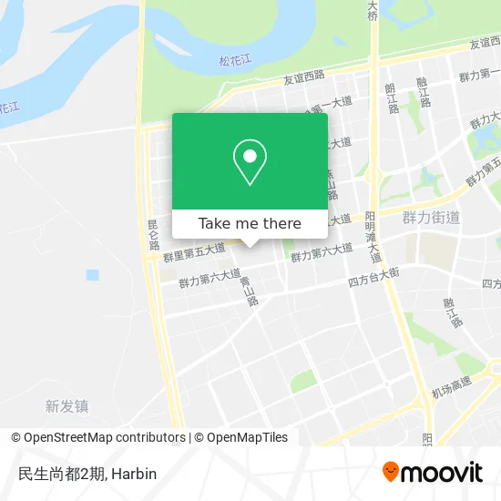 民生尚都2期 map