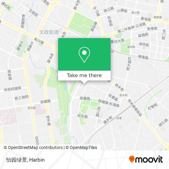 怡园绿景 map