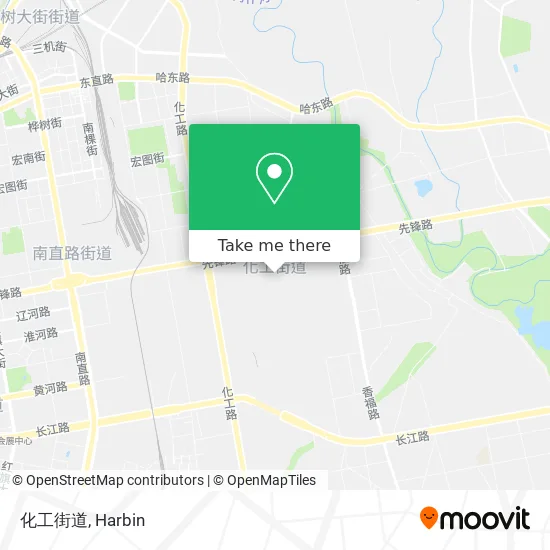 化工街道 map