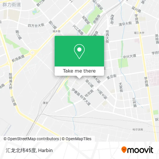 How To Get To 汇龙北纬45度in 南岗区by Bus Or Metro