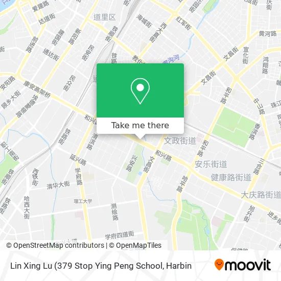 Lin Xing Lu map