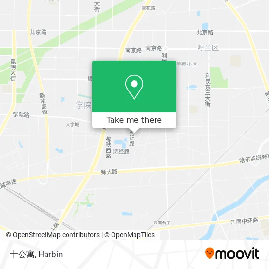 十公寓 map