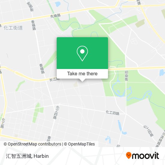 汇智五洲城 map