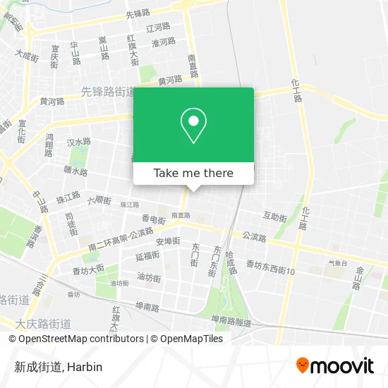 新成街道 map