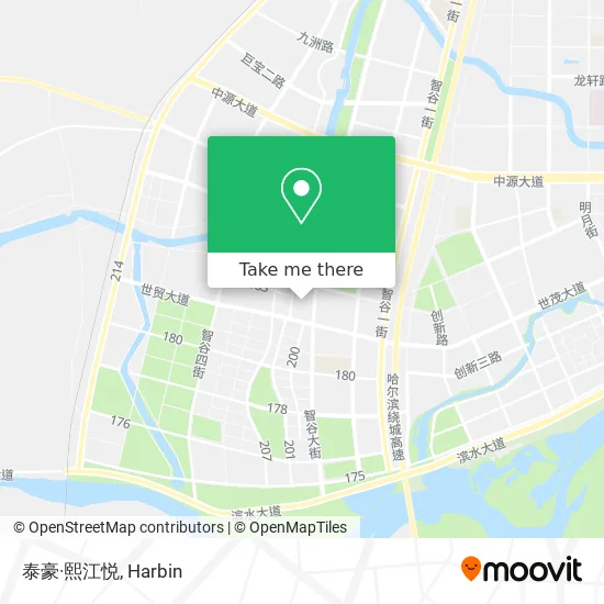 泰豪·熙江悦 map