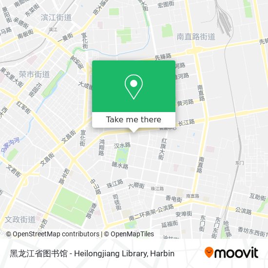 黑龙江省图书馆 - Heilongjiang Library map