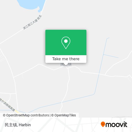 民主镇 map