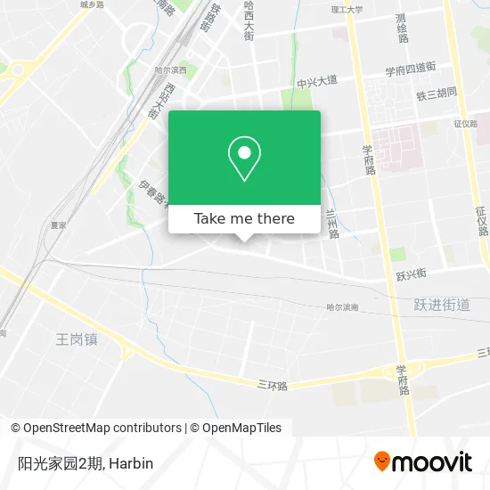阳光家园2期 map