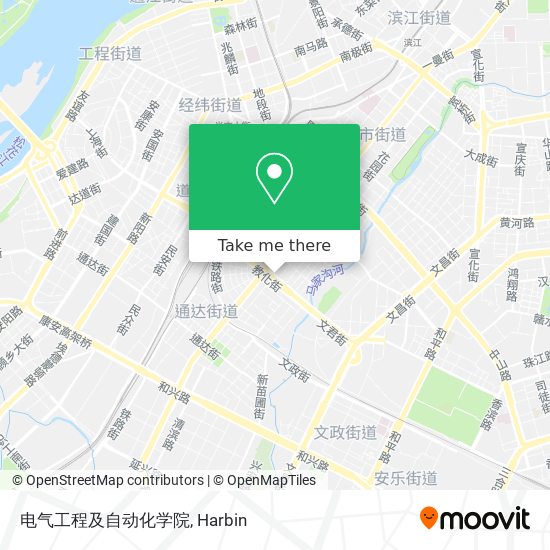 电气工程及自动化学院 map