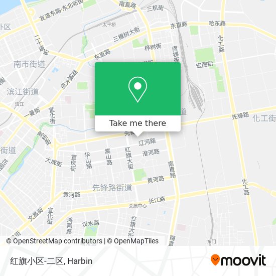 红旗小区-二区 map