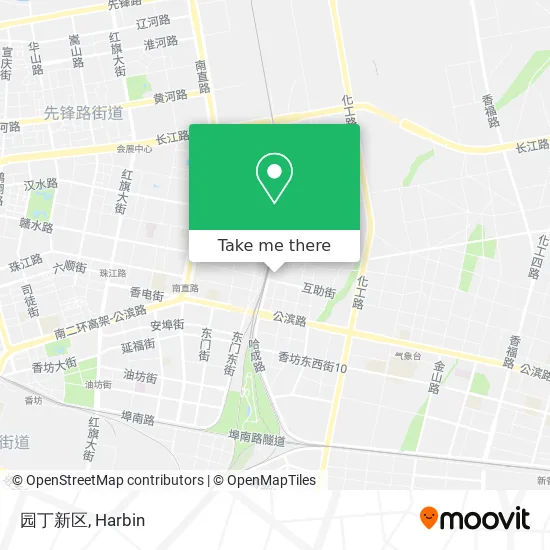 园丁新区 map