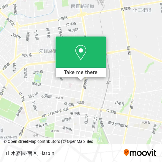 山水嘉园-南区 map