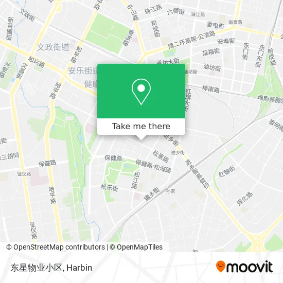 东星物业小区 map