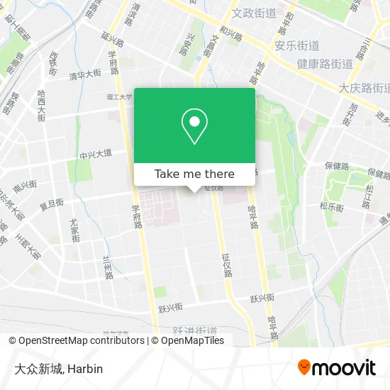 大众新城 map