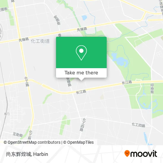尚东辉煌城 map