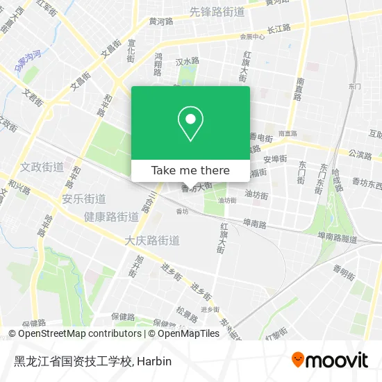 黑龙江省国资技工学校 map