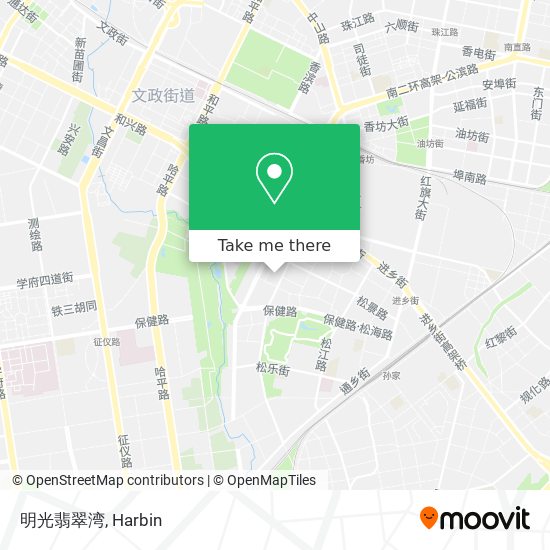 明光翡翠湾 map