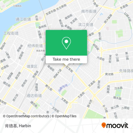 肯德基 map