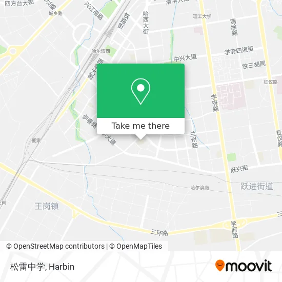 松雷中学 map