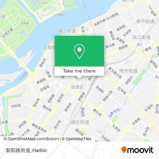 新阳路街道 map