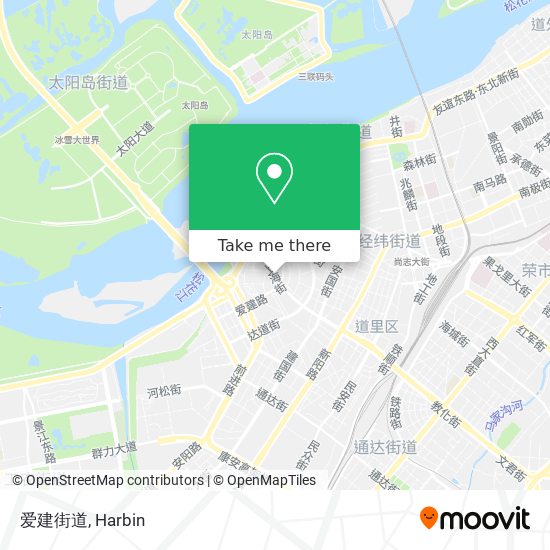 爱建街道 map