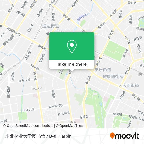 东北林业大学图书馆 / B楼 map