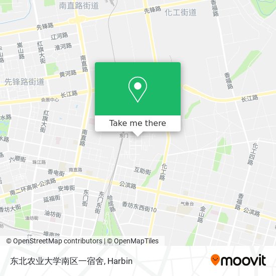 东北农业大学南区一宿舍 map