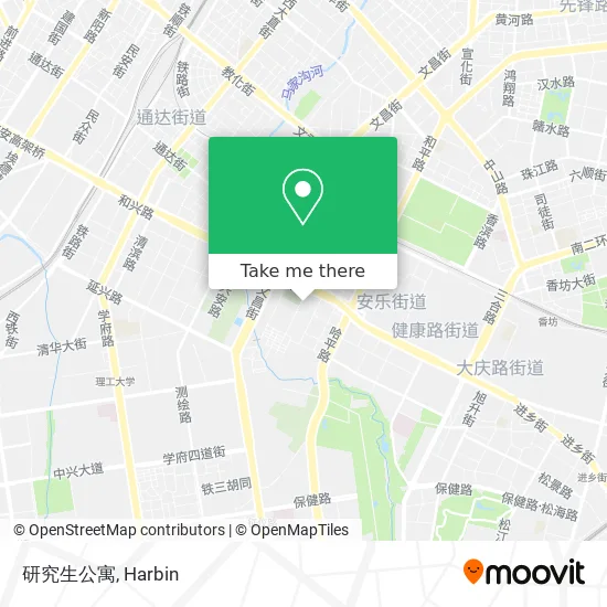 研究生公寓 map