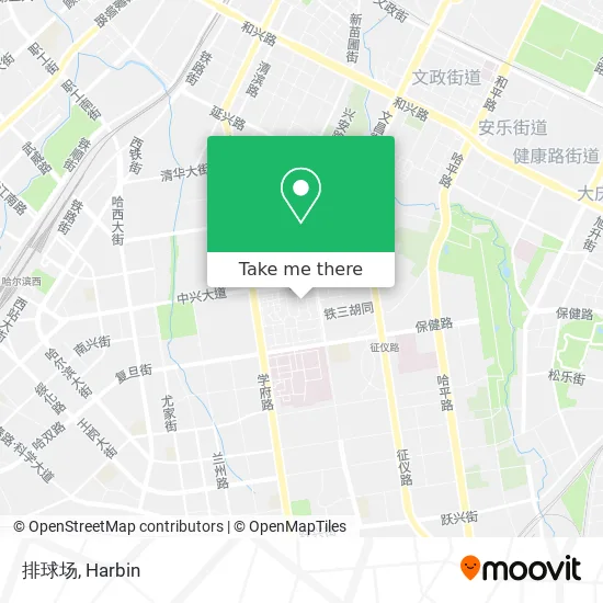 排球场 map