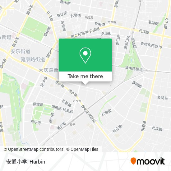 安通小学 map